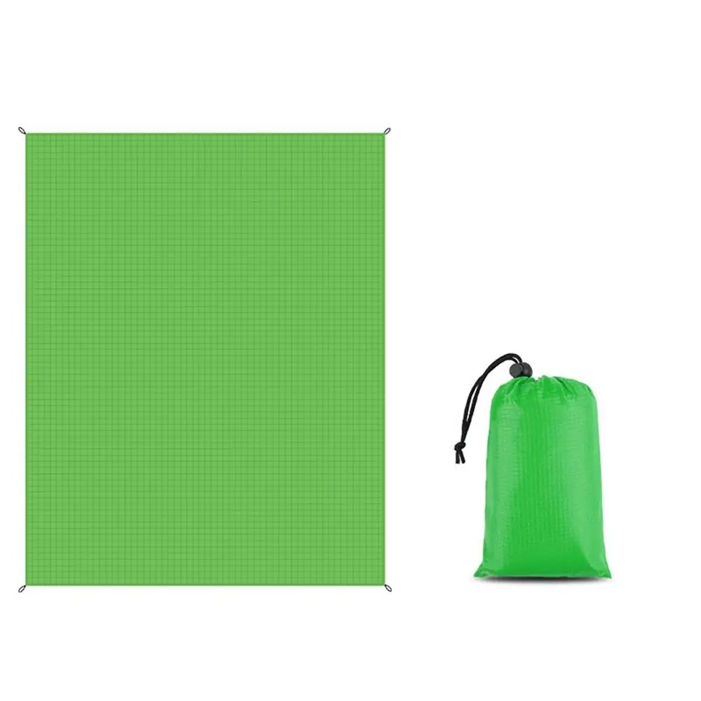 Mit Sack Zelt Boden Plane Neue Zelt Fußabdrücke Polyester Picknick Matte 100*150 cm Strand Plane Camping Wandern – Detail 14