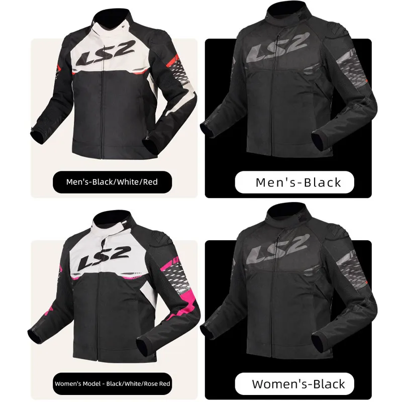 LS2 Original APEX Motorcycle Jacket Autumn Winter Waterproof Windproof Warm Jacket Men Women Anti-fall Motocross Riding Clothing