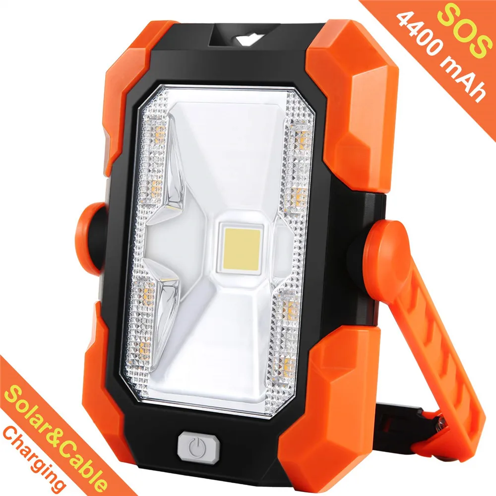 Outdoor Solar Camping Light Portable Tent Hiking Light Camp Light Home Emergency Rechargeable LED Light