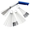 Carburetor Cleaning Tool Carbon Dirt Jet Remove Brushes Needles for Car Motorcycle Moped Scooter ATV Carb Jets Wire Cleaner Kits