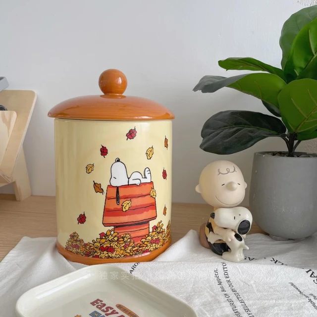 Ceramic Decorative Ornaments, Ceramic Storage Jar, Kawaii Cookie Jars