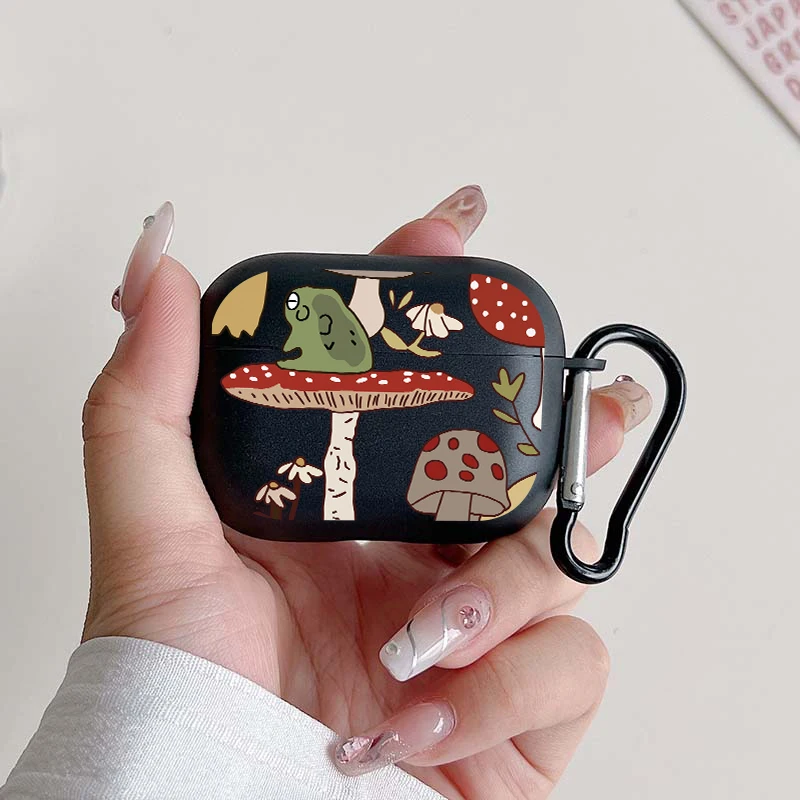 TPU AirPods Case with Keychain Protector Cover