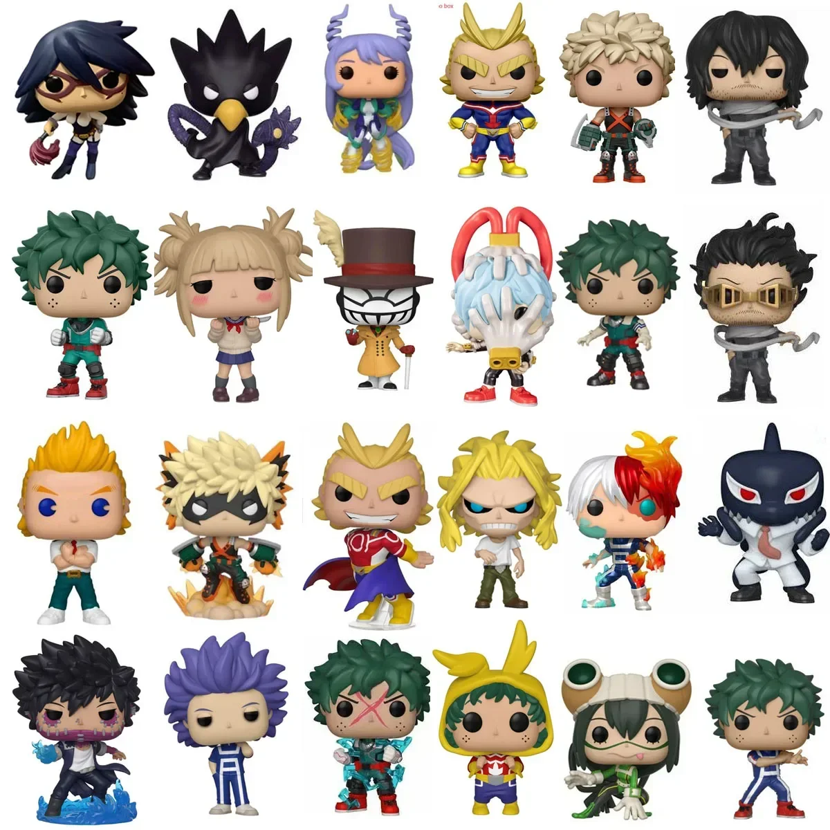 Figura de vinilo Funko Pop My Hero Academia Deku Midnight DABI GANG ORCA TODOROKI 372# NEJIRE HADO Colección de estilos completos Modelo Juguetes