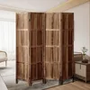 4 Panel Rooms Divider Wall, 5.6 FT Tall Folding Privacy Screen,Partition Divider Room for Room Separation,Rooms Partition Separa 1