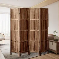 4 Panel Rooms Divider Wall, 5.6 FT Tall Folding Privacy Screen,Partition Divider Room for Room Separation,Rooms Partition Separa 1