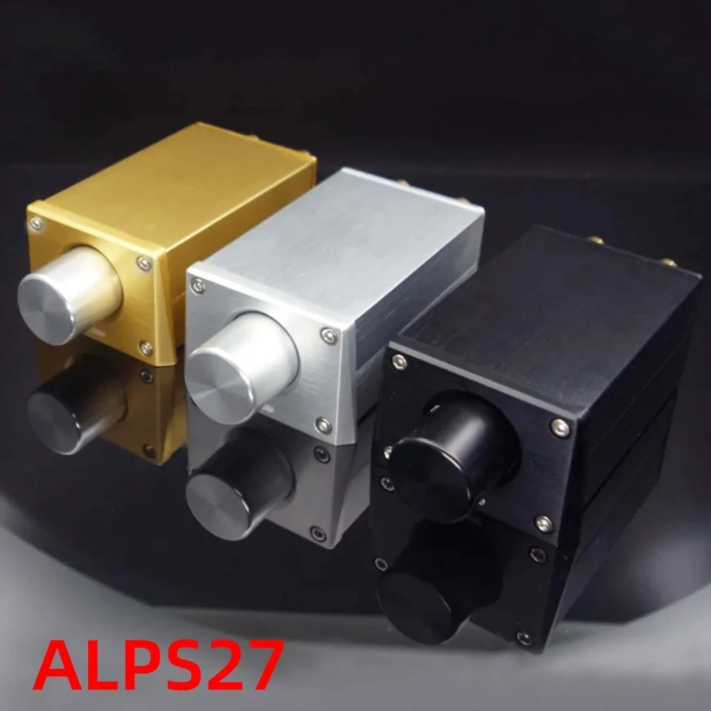 FV3 HIFI High Precision Passive Preamp ALPS27 Volume Controller for Preamplifier Amplifier Active Speaker Home Audio