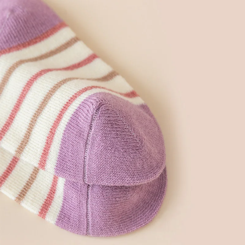 Kids Socks 5 Pairs Cute Baby Girls Spring Autumn Cartoon Children Socks Infant Toddler Boy 1-12 Years