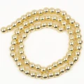 6mm 18k Gold Color