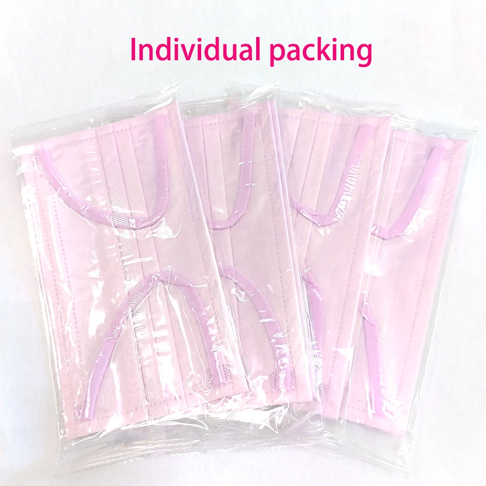 20 Pack Disposable Face Masks - 3-Ply With Earloop - General Use Mouth Cover
