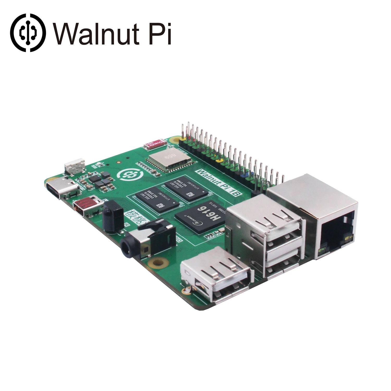 Walnut Pi 1B 1/2/4GB Allwinner H618 H616WiFi Bluetooth Mini PC Development Board SBC Single Board Computer WalnutPi RaspberryPi