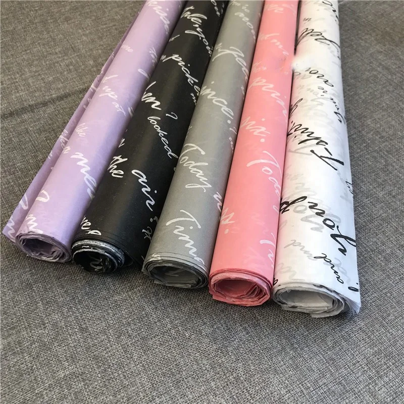 

Custom cheap printed brand name 17gsm tissue gift shoes wrapping paper