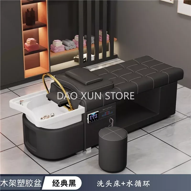 Water Circulation Hair Washing Bed Spa Thai Massage Shampoo Basin Chair Salon Therapy Silla Peluqueria Salon Furniture MQ50SC