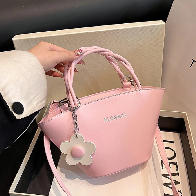 Luxury Brand Contrast Saddle Bag Women's Bag 2023 New Fashion High-class  Buckle Underarm Bag Single-shoulder Messenger Ba Sac