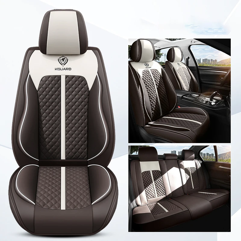 thumbnail image 1 of Funda de cuero universal para asiento de coche, accesorios interiores para Ssangyong Korando Haval H6 Dodge Ram 1500 Hyundai IX35 Opel Zafira B, 1 of 5