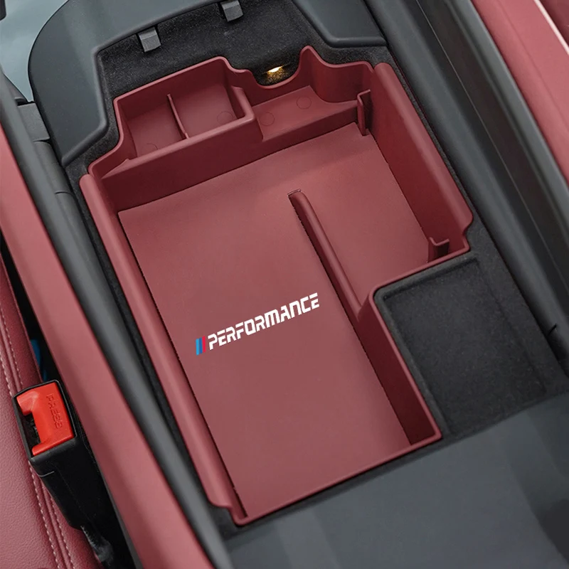 Car Armrest Box Storage Tray Organizer For BMW Series F20 F21 F44 F45