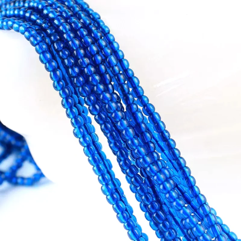 2mm Non-fading Bead Glass Spacer Bead DIY Sewing Hand-Wovencreativity