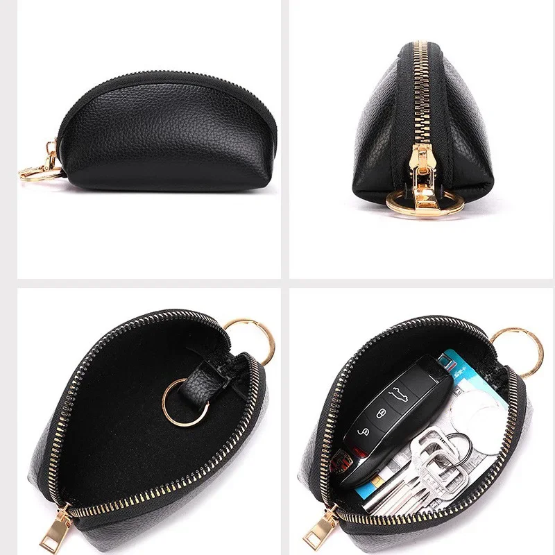 PU Leather Business Keys Case for Men Women Key Holder Organizer Purse Wallet Unisex Multifunctional Mini Bag Fashion Pocket key case coin purse key holder key organizer key purse