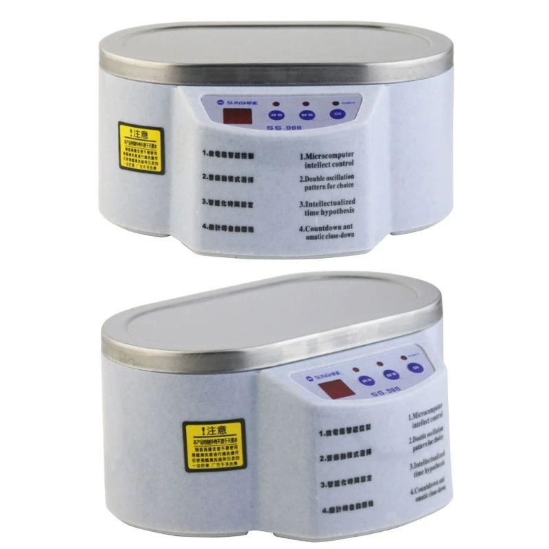 

Ultrasonic Cleaning Machine for Glasses Household Jewelry Cleaner Tool 30W/50W Drop Shipping