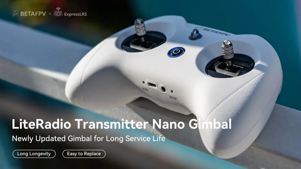 BETAFPV LiteRadio 3 Transmitter, BETAFPV ExpressLRS LiteRadio Transmitter Nano Gimbal Newly