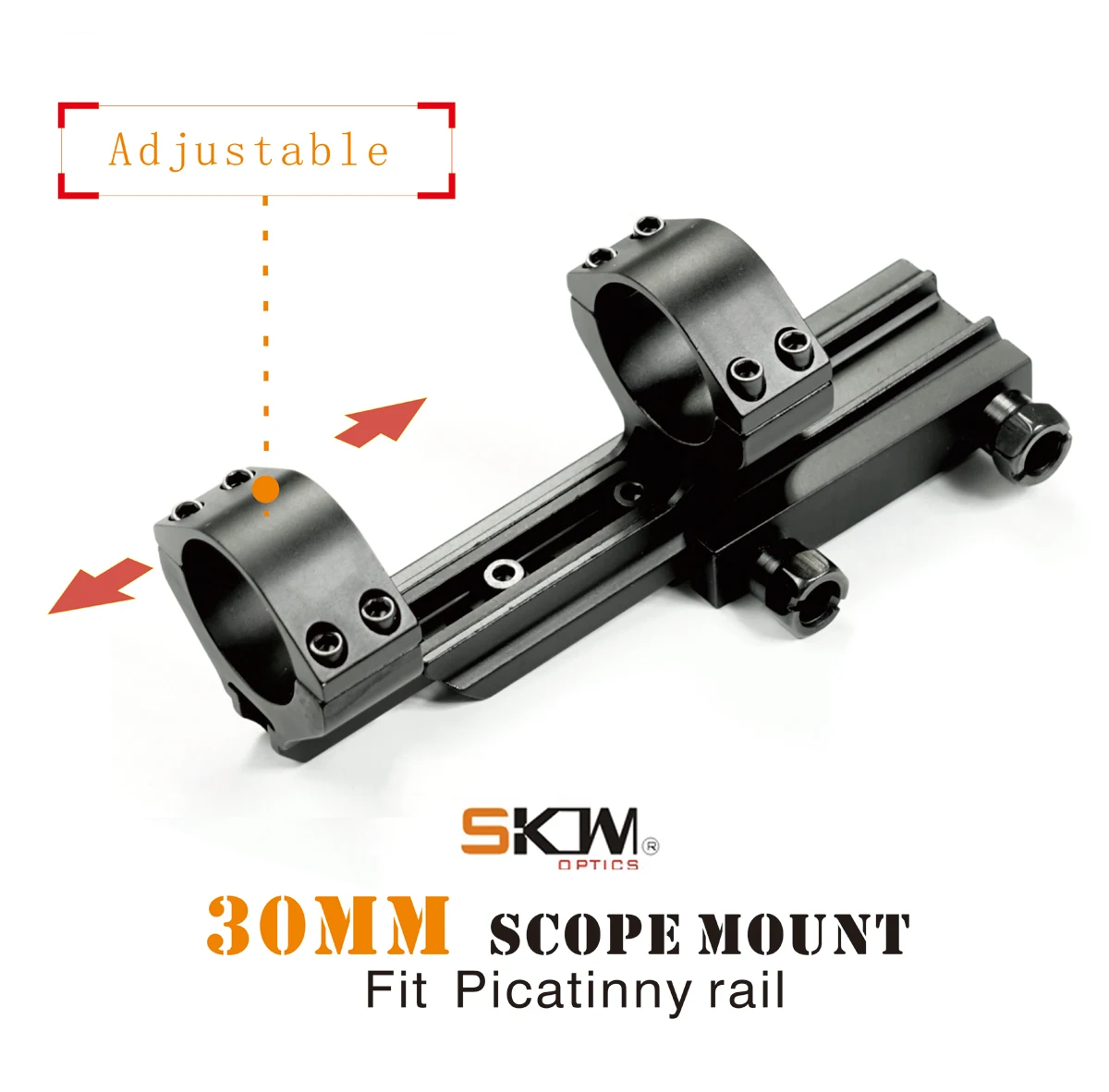 

SKWGEAR-компактное крепление для прицела, AR15, M4, 1913 Пикатинни, 30 мм кольца, бесплатная доставка