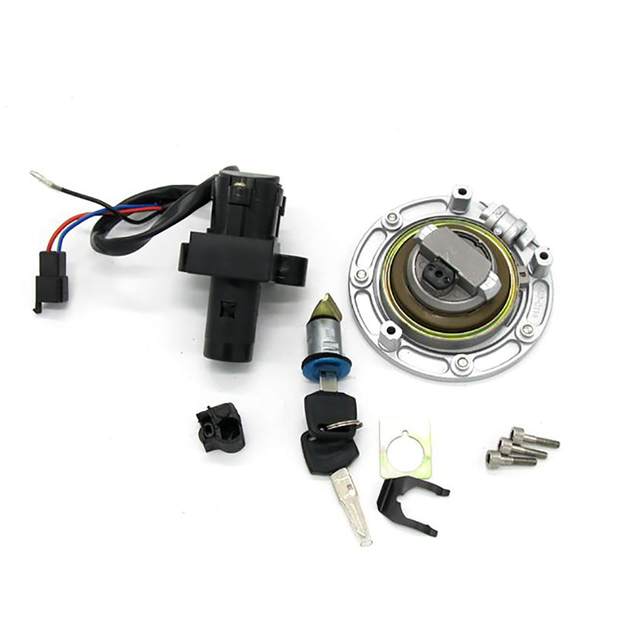 Ignition Switch Gas Fuel Lock Key Set Fit Honda CB-1 CB400F 1989-1991