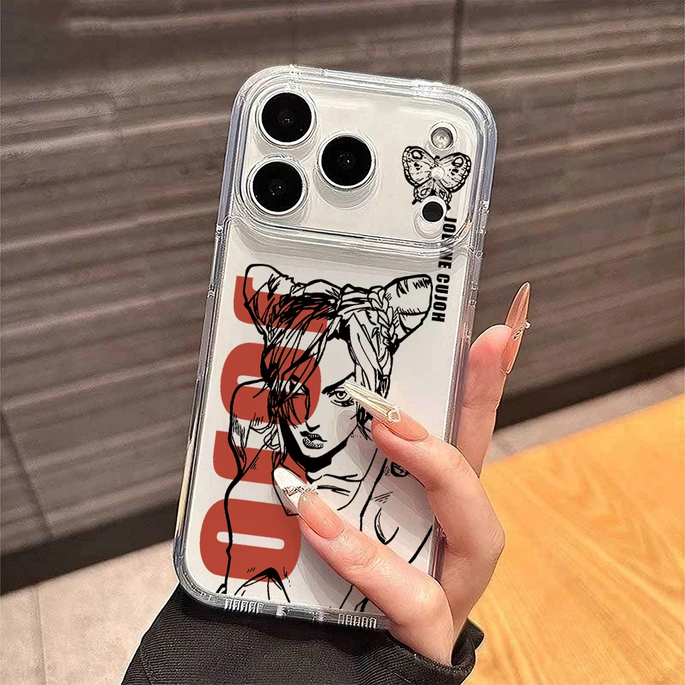 JoJo Bizarre Adventure Soft TPU Transparent Phone Case