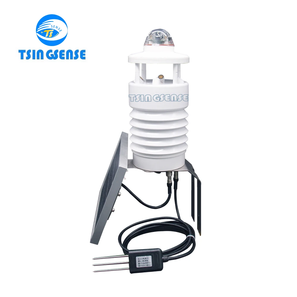 WAS3000 wireless agricultural weather monitoring station soil moisture