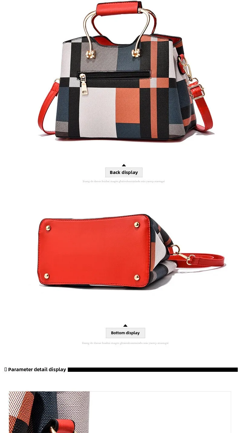 Borsa a tracolla, borsa versatile del nuovo modello 2024, marchio alla moda, borsa a tracolla da donna classica semplice e di grande capacità._voghion.com