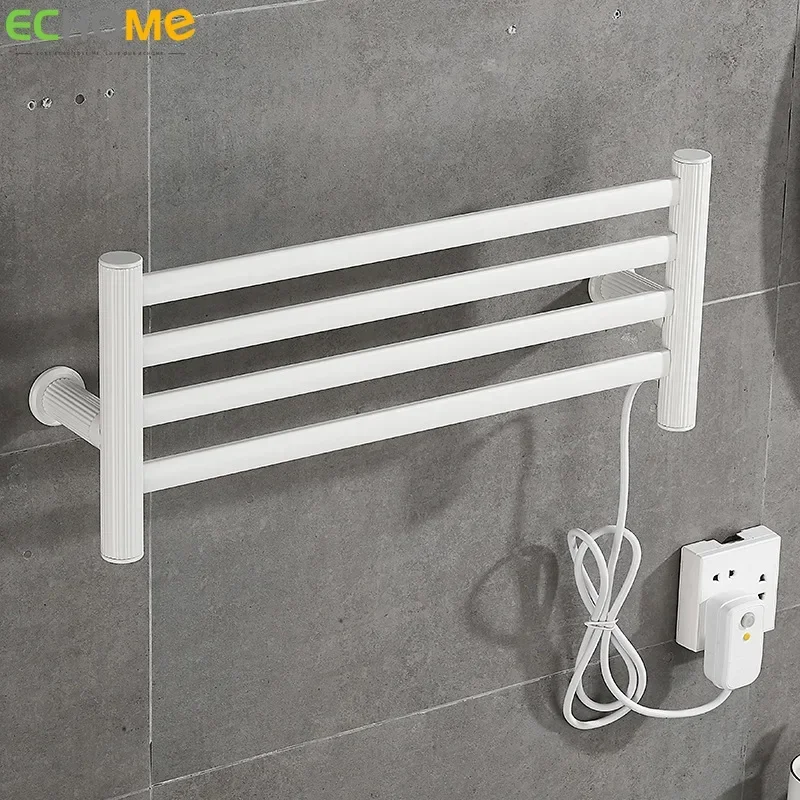 

049HOME Electric Towel Rack Intelligent Clothes Towel Dryer Constant Temperature Heating Drying Storage Rack Bathroom Accessory
