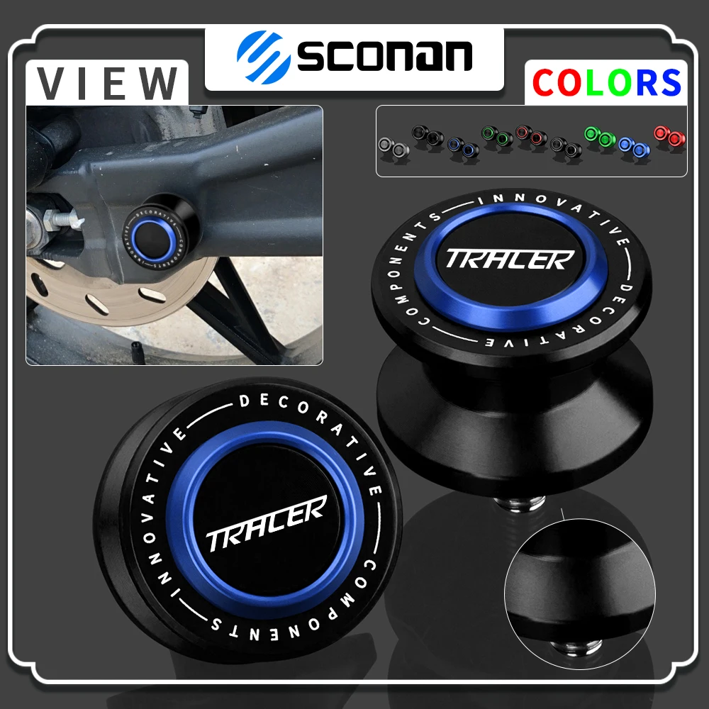 

Для Yamaha TRACER Serise Аксессуары для мотоцикла шпуля слайдер CNC алюминиевые винты 6 мм