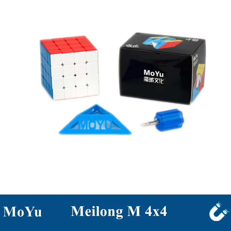 Magnetic 4x4 Speed Cube - Educational Puzzle Toy