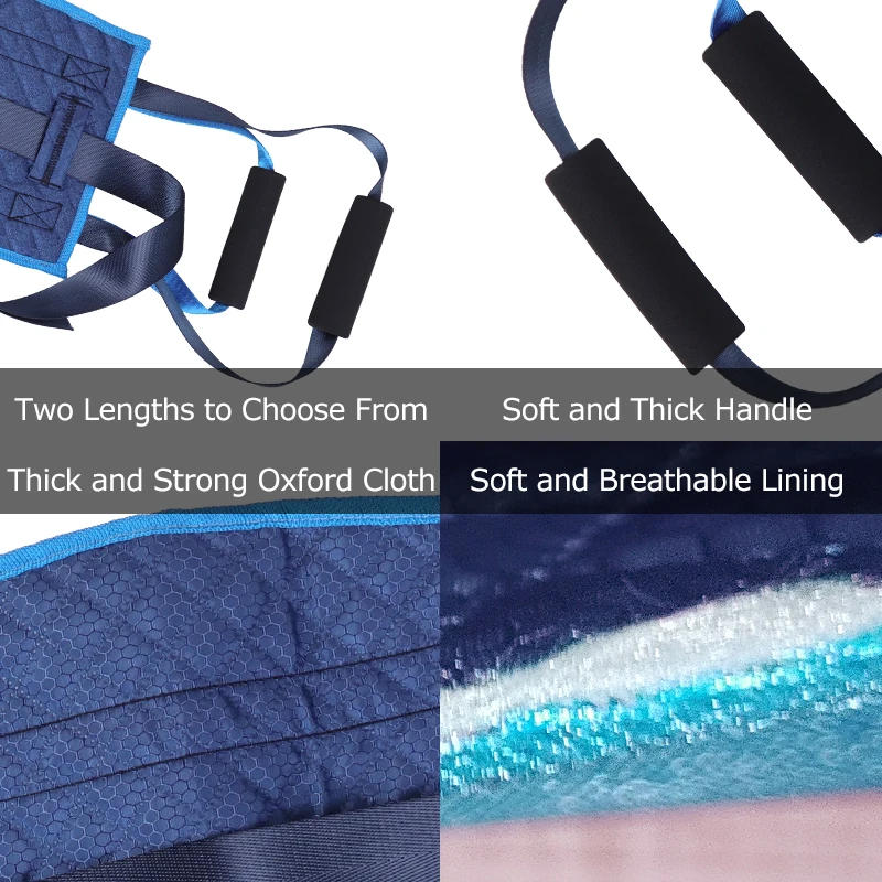 Lefeke Comfort Sling Seated Position Assist Sling Nursing Staff Horizontal Position Transfers Elderly Bedridden Safety Sling 4
