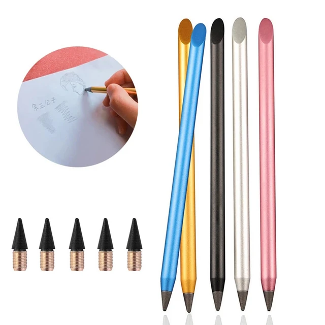 An Endless Pencil Black Technology Eternal Pencils Drawing Colorful Art  Supplies Infinite Writing Pencils Kids School Stationery - AliExpress