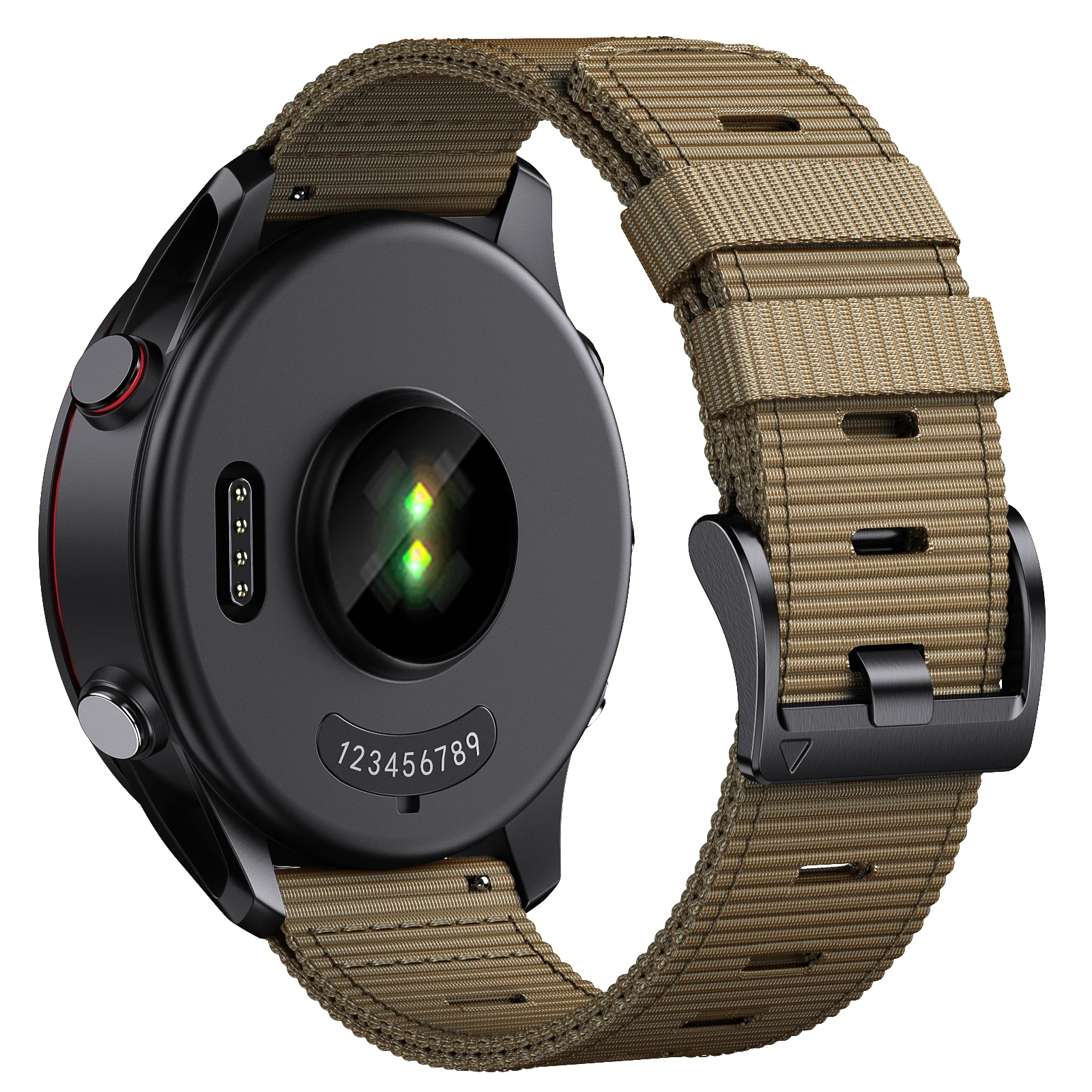 Magnetic Braided Nylon Watch Bracelet Strap, 20mm/22mm, Durable and Stylish Band