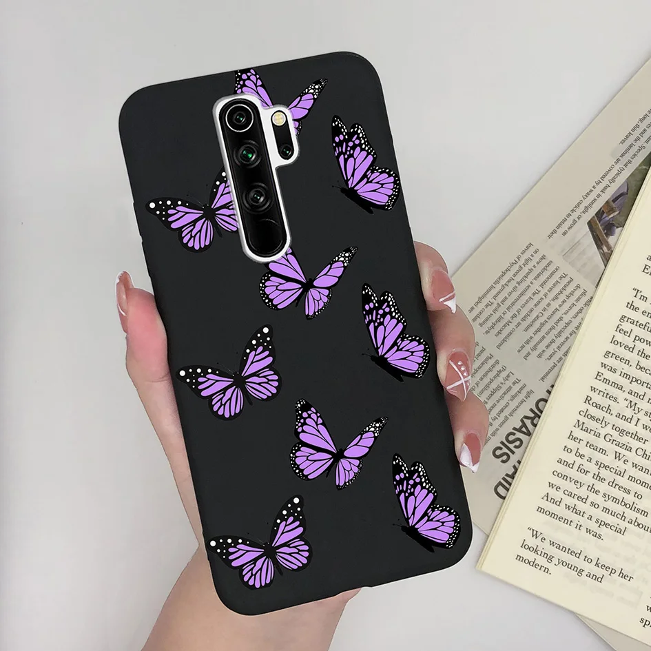 Sunflower Butterfly TPU Cover - Cute Girl Design for Smartphone Protection