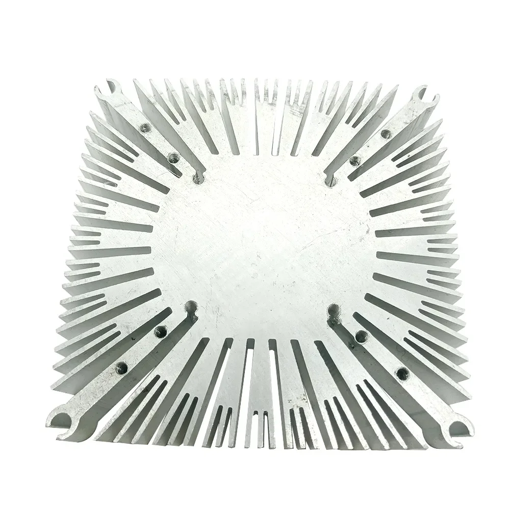 220V 97X15 LED radiator 30W50W60W 80W100W150W Square Aluminum Radiator Suitable High-Power COB Panel Cooling