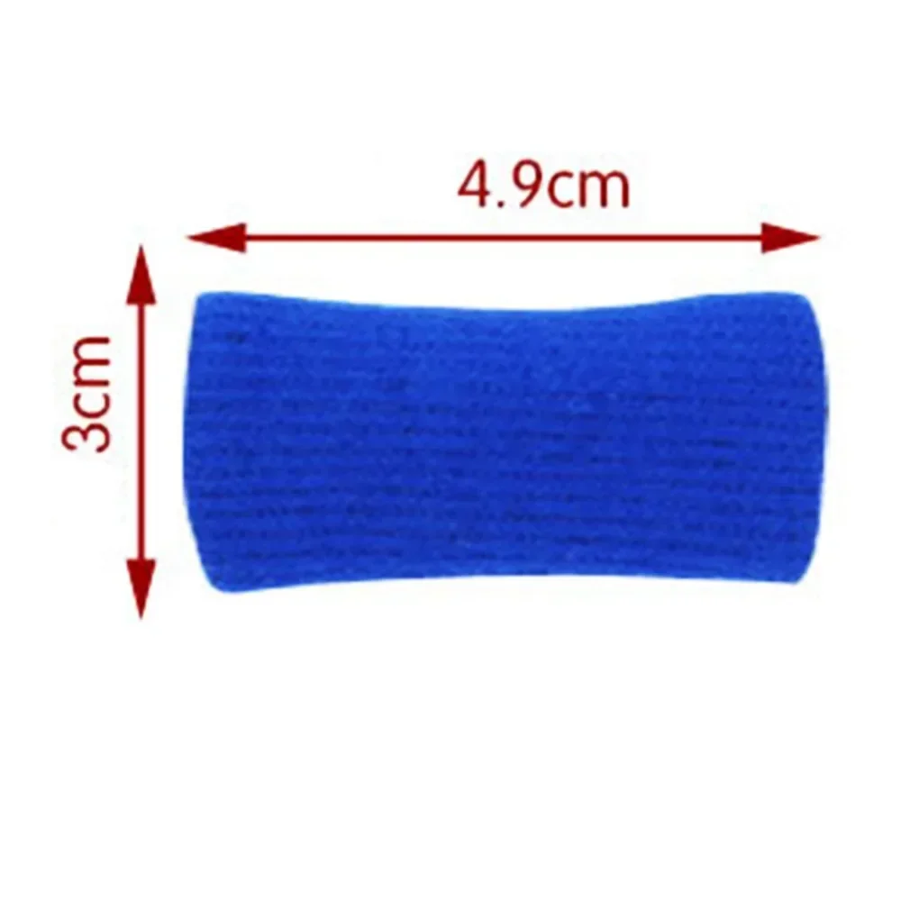 Support Finger Stretchable Soft Sports Finger Sleeves Arthritis Guard Outdoor Basketball Volleyball Protection 10pcs