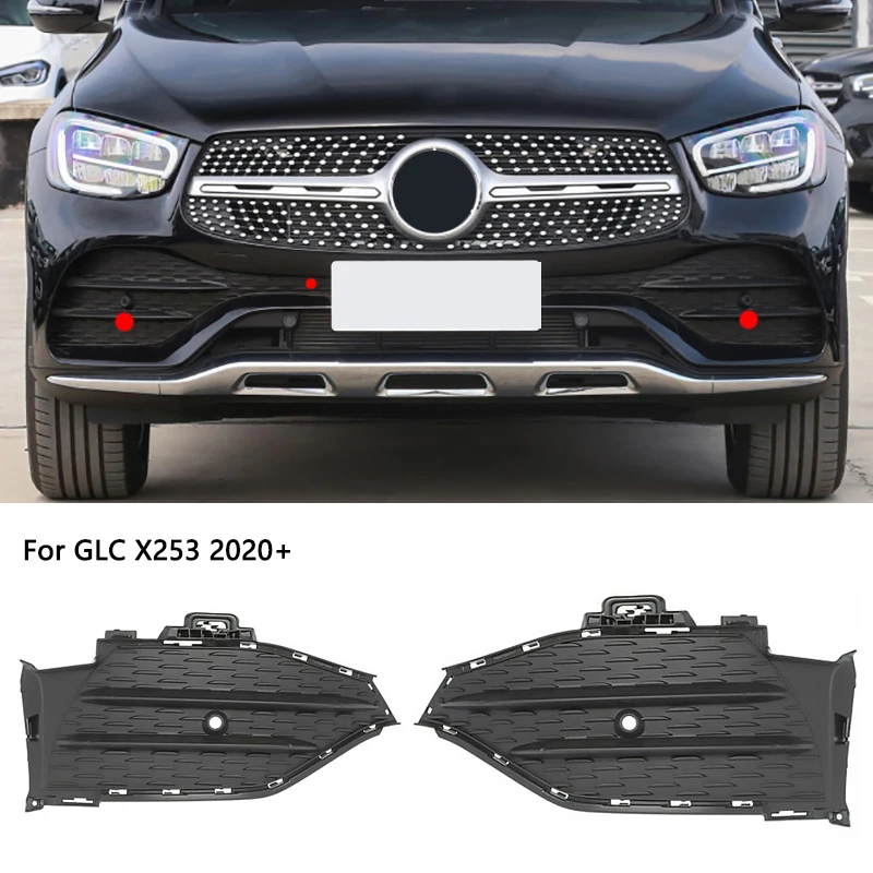 

A2538857604 A 2538858104 A2538853906 передний Нижний Бампер решетка радиатора противотуманная фара для Mercedes Benz GLC X253 W253 Coupe