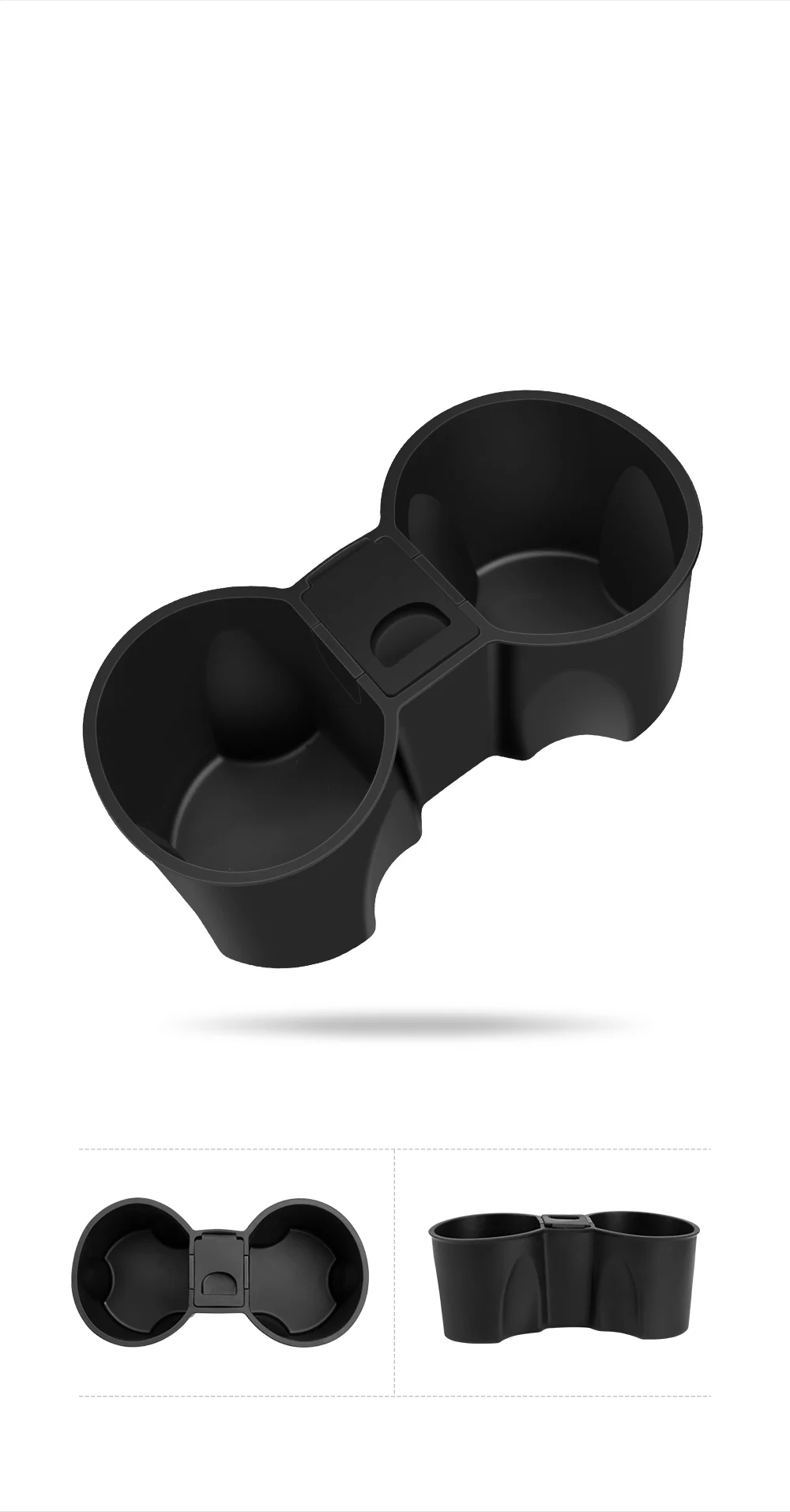 For Tesla Model 3/Y Highland Junipe Water Cup Holder Storage Box Center Console