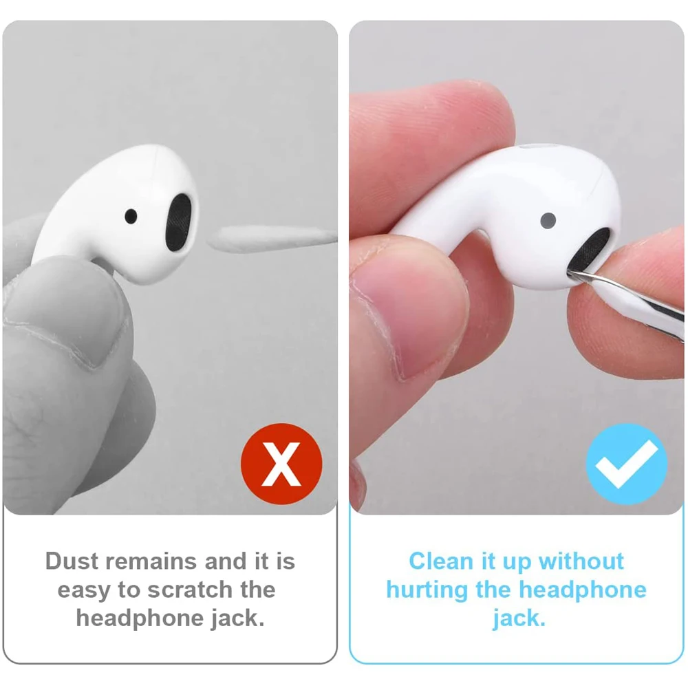 Bluetooth Earphones Cleaning Tool for Airpods Pro 3 2 1 Durable Earbuds Case Cleaner Kit Clean Brush Pen for Xiaomi Airdots 3Pro images - 6