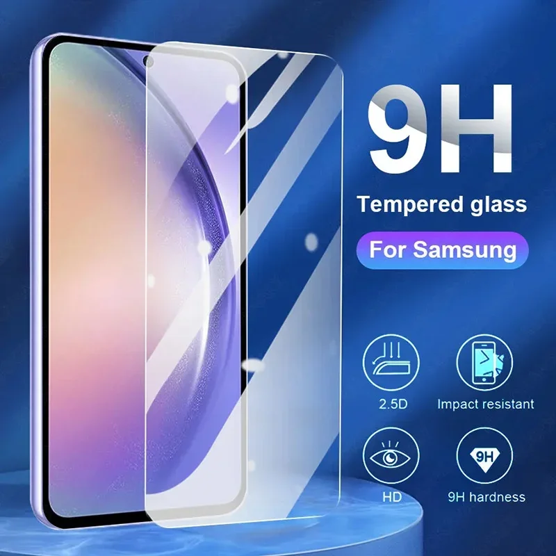 5-Pack Ultra HD Tempered Glass Screen Protectors - Full Coverage Protection