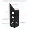 Carpenter Line Square Measuring Ruler 45 Degree 90 Degree Line Ruler 3D Angle Dovetail Shape Ruler For Home DIYwoodworking Tools 2