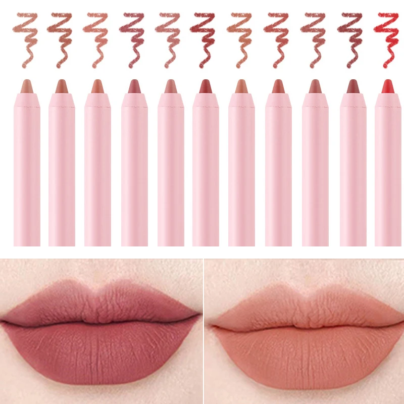 Matte Lip Liner Pencil Lipstick