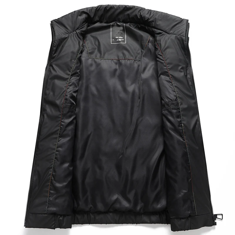 Winter New Male Youth Plus Size Collar White Down Waistcoat Warm Clothes Men Winter Vest men coats 6XL 7XL 8XL 140KG