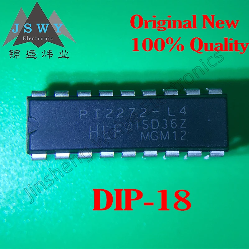 

10PCS PT2272-L4 SC2272-L4 Receiver/Decoder/Latch Function Direct Insert DIP18 Chip 100% Brand New Genuine Free Shipping Electron
