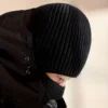 One-Piece Hat, Winter Men's Balaclava, Knitted Woolen Hat, Windproof and Cold-Proof Hood, Mask, Warm and Cold Hat 3