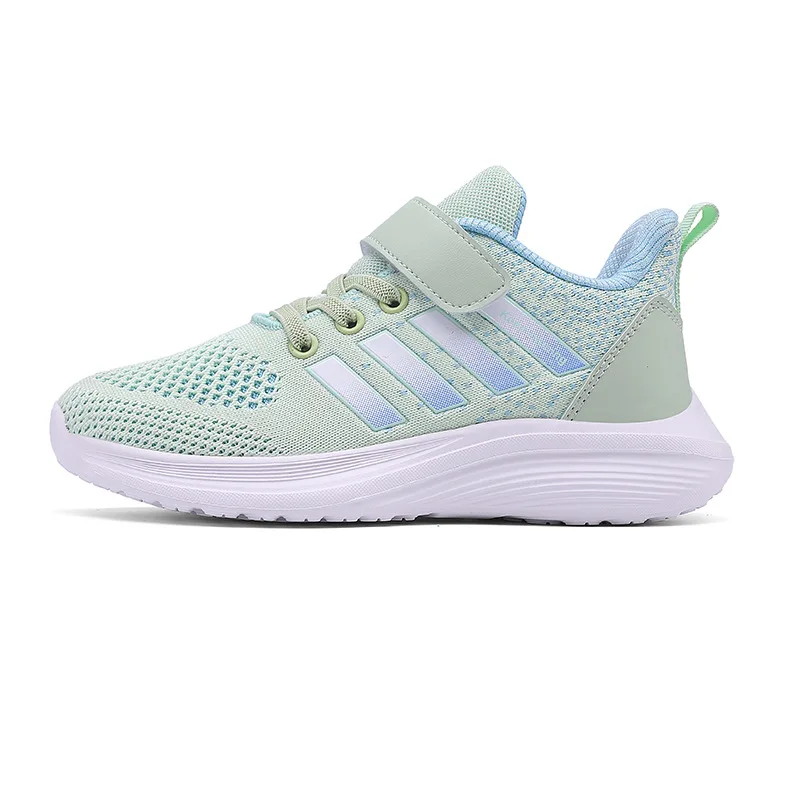 

1026 New Children Sport Shoes Boys Fashion Mesh Breathable Casual Sneakers Lightweight Comfort Running integrated Training Shoes