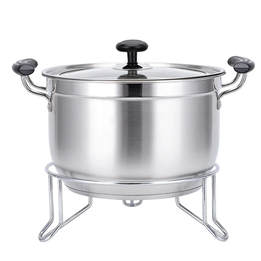 Heavy Duty Pot Rack Steamer Trivet Stand Pot Holder Round Anti scald