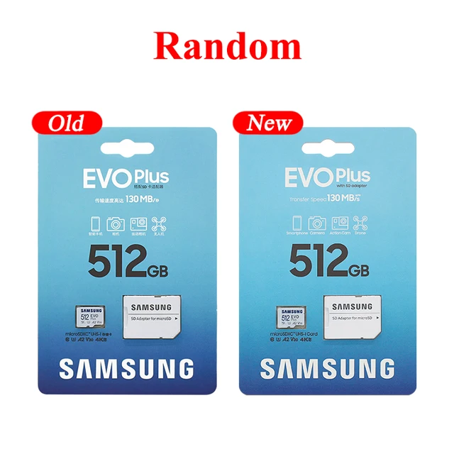 SAMSUNG - Carte microSDXC Evo Plus 512 GB SAMSUNG