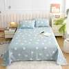 Daisy Flat Sheet, Soft Comfortable Fresh Daisy Floral Print Bedding Brushed Bedsheet, for Bedroom, Guest Room Decor Adults Gifts 1